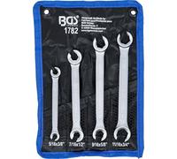 BGS 1782 | Double Ring Spanner Set, open Type | Inch Sizes | 4 pcs.