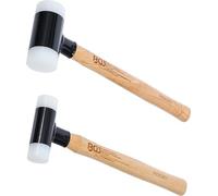 BGS 1859 | Dead Blow Hammer Set | Hickory Handle | Soft Head | Ø 30 / 45 mm | 300 / 550 g | 2 pcs.