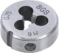 BGS 1900-M6X0.75-S | Threading Die | M6 x 0.75 x 25 mm