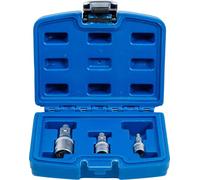BGS 198 | Extension Bar Set with magnetic holders | 6.3 mm (1/4") / 10 mm (3/8") / 12.5 mm (1/2") | 3 pcs.