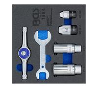 BGS 1984-2 | Tool Tray 1/6: Ratcheting Tap and Die Holder Set | 6 pcs.