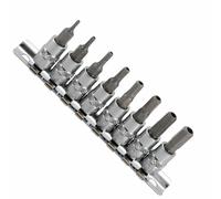 BGS - 2 to 7 mm Allen Key, Internal Hex Set TAMPERPROOF - 1/4 Inch Drive - 5156