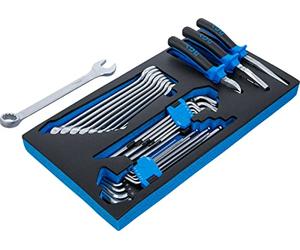 BGS 2002-8 | Foam Tray for BGS 2002 | Combination Wrenches, Pliers and L-Type Wrenches | 31 pcs.