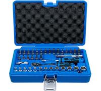 BGS 2151 | Socket Set, Gear Lock | 6.3 mm (1/4") Drive | 38 pcs.