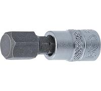 BGS 2161-10 | Bit Socket | 6.3 mm (1/4") Drive | internal Hexagon 10 mm