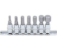 BGS 2161 | Bit Socket Set | 6.3 mm (1/4") Drive | internal Hexagon 4 - 12 mm |