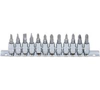 BGS 2163 | Bit Socket Set | 6.3 mm (1/4") Drive | Slot SL, Cross Slot PH, Cross Slot PZ | 12 pcs.