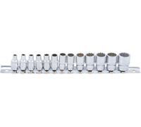 BGS 2269 | Socket Set, 12-point | 6.3 mm (1/4") Drive | 4 - 14 mm | 13 pcs.