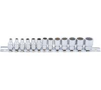 BGS 2269 | Socket Set, 12-point | 6.3 mm (1/4") Drive | 4 - 14 mm | 13 pcs.