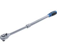 BGS 25124 | Reversible Ratchet, extendable | extra long | 12.5 mm (1/2") | 455 - 595 mm