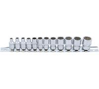 BGS 2755 | Socket Set, 12-point | 6.3 mm (1/4") Drive | Inch Sizes | 12 pcs.
