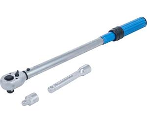 BGS 2837 | Torque Wrench Set | with Adaptor + Extension Bar | 12.5 mm (1/2") | 40-220 Nm | 3 pcs.