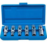 BGS 2990 | Universal Joint Glow Plug Set, Hexagon | 10 mm (3/8") Drive | 8-16 mm | 6 pcs.
