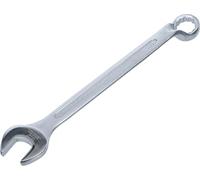 BGS 30128 | Combination Spanner | offset | 28 mm | Length 380 mm, chrome vanadium steel, twelve-point, chrome-plated, matt, cold forged, ring end deep offset