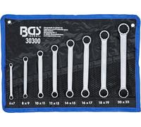 BGS 30300 | Double Ring Spanner Set | extra flat | 6-22 mm | 8 pcs.