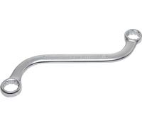 BGS 30745 | S-Type Double Ring Spanner, 12-point | 18 x 19 mm | Chrome vanadium steel, chrome-plated, matt, cold forged