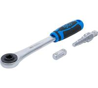 BGS 314 | Push-through Ratchet with Adaptor and Step Wrench | internal square 12.5 mm (1/2")