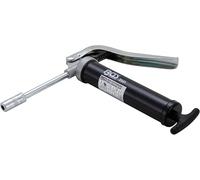BGS 3141 | Mini Grease Gun | 125 cm³ | For loose grease and grease cartridges, cartridge size 120 cm³ / 85 g, flow rate 0.4 g per stroke, pipe thread M10 x 1