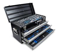 BGS 3318 | Metal workshop Tool Case | 3 Drawers | with 143 Tools