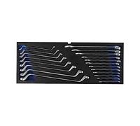 BGS 3342 | Foam Tray for BGS 3312: Double Ring, Combination Spanner Set | 20 pcs.