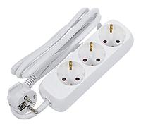 BGS 3368 | Multiple Socket | 3 outlets | cable length 1.4 m | 3 x 1.5 mm² | IP 20