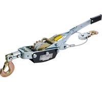 BGS 3482 | Hand Wire Rope Puller | 1000 daN | Length 600 - 1600 mm, lever length 600 mm, galvanised construction, rubberised handle, ratchet function