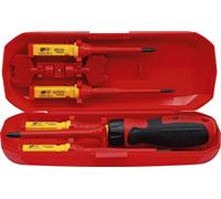 BGS 35813 | VDE Screwdriver Set | with Interchangeable Blades | 8 pcs.