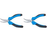 BGS 383 | Electronic Long Nose Pliers | Bent | Spring Loaded | 138 mm (Pack of 2)