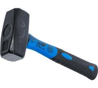 BGS 3847 | Stoning Hammer | Fibreglas Shaft | DIN 6475 | 1000 g | Length 255 mm, handle length 215 mm, 2-component handle, tool steel (C45)