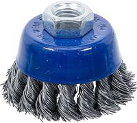 BGS 3980 | Wire Cup Brush | M14 x 2.0 Drive | Ø 65 mm