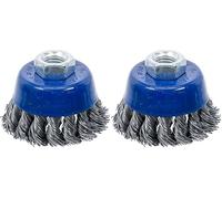 BGS 3980 | Wire Cup Brush | M14 x 2.0 Drive | Ø 65 mm (Pack of 2)