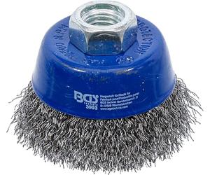 BGS 3993 | Wire Cup Brush | M14 x 2.0 Drive | Ø 65 x 50 mm