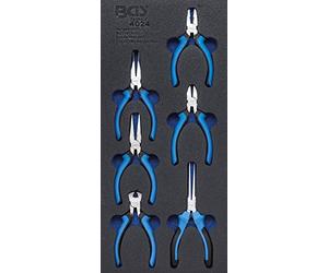 BGS 4024 | Tool Tray 1/3: Precision Pliers Set "Mini" | 6 pcs.