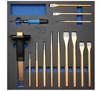 BGS 4045 | Tool Tray 2/3: Centre Punches, Chisels, Pin Punches | 14 pcs.