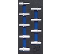 BGS 4057 | Tool Tray 1/3: Sockets, Hexagon | 12.5 mm (1/2") | 10 - 24 mm | deep | 9 pcs.