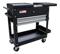 BGS 4105 | Workshop Trolley | 2 Drawers | Horizontal double Drawer Slide | empty