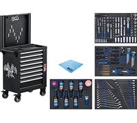 BGS 4106 | Workshop Trolley | 8 Drawers | with 263 Tools