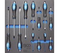 BGS 4122 | Tool Tray 2/3: Screwdriver Set | 12 pcs.
