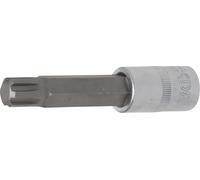 BGS 4168 | Bit Socket | length 100 mm | 12.5 mm (1/2") Drive | Spline (for RIBE) | M14