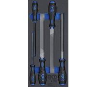 BGS 4197 | Tool Tray 1/3: Machinist's File Set | 5 pcs.