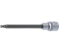 BGS 4258-6, Bit Socket, 140 mm, 1/2 inch, Hexagon Socket with Ball Head 6 mm, Chrome Vanadium Steel