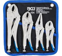 BGS 494 | Locking Grip Pliers Set | 4 pcs.