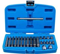 BGS 5013 | Bit Set | 10 mm (3/8") hex Drive | Spline (for Ribe) | 22 pcs.