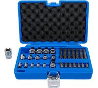 BGS 5025 | Bit and Socket Set | E-Type / T-Star (for Torx) | 30 pcs.