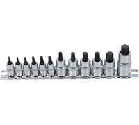 BGS 5098 | Bit Socket Set, extra short | T-Star (for Torx) T8 - T60 | 12 pcs.