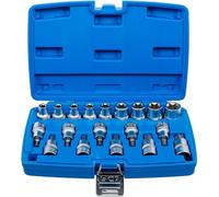 BGS 5100 | Bit Socket / Socket Set | 12.5 mm (1/2") Drive | E-Star / T-Star (for Torx) | 19 pcs.