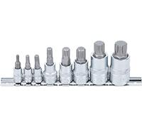 BGS 5105 | Impact Bit Socket Set | Spline (for XZN) | M4 - M16 | 8 pcs.