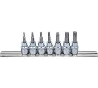 BGS 5108 | Bit Socket Set | 10 mm (3/8") Drive | T-Star (for Torx) T15 - T50 | 7 pcs.