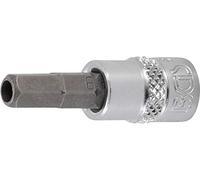 BGS 5156-6 | Bit Socket | 6.3 mm (1/4") Drive | Internal Hexagon Tamperproof 6 mm