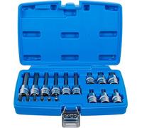 BGS 5171 | Bit Socket Set | 6.3 mm (1/4") / 12.5 mm (1/2") Drive | internal Hexagon | 18 pcs.